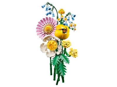 Mic buchet de flori pastel