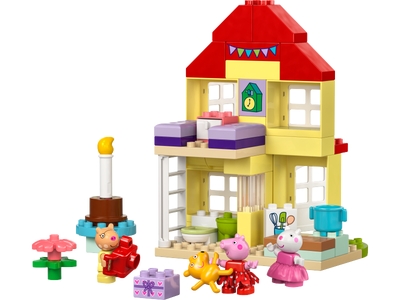 Purcelusa Peppa si casa aniversara