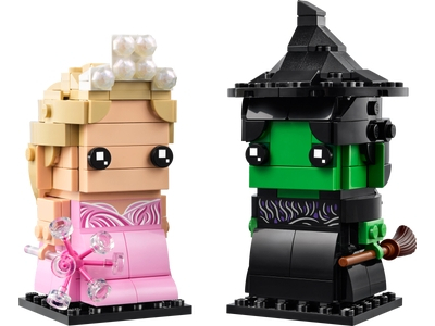 Figurinele Elphaba şi Glinda