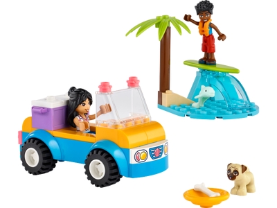 Distractie pe plaja in buggy