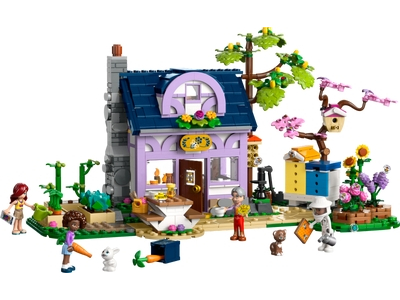 Casa apicultorilor si gradina cu flori