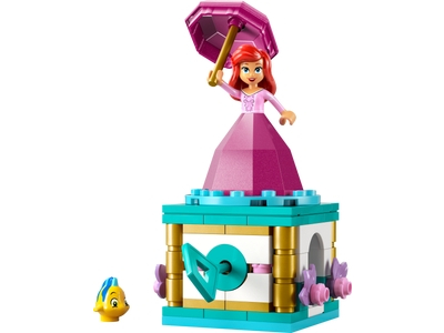 Ariel facând piruete