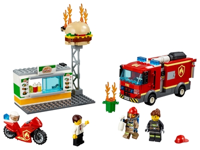 Stingerea incendiului de la Burger Bar