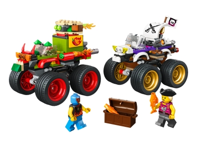 Cursa cu monster truck-uri