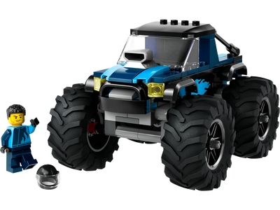 Monster truck albastru
