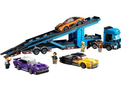 Camion transportor de masini sport