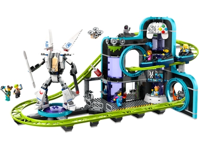 Parc cu roller-coaster Lumea Robotilor