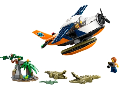 Hidroavionul unui explorator al junglei