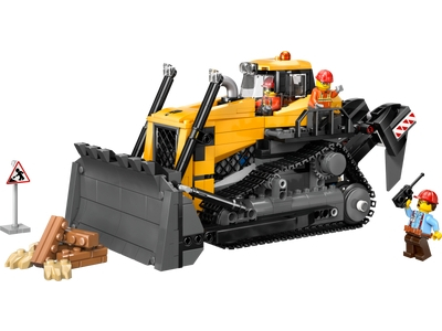 Buldozer galben