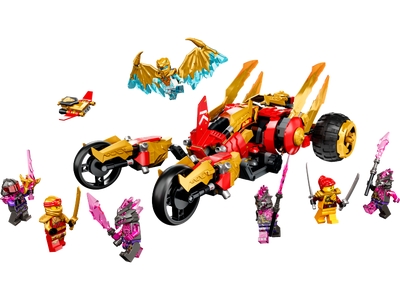 Vehiculul-dragon auriu de luptă al lui Kai