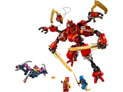 Robotul Ninja catarator al lui Kai