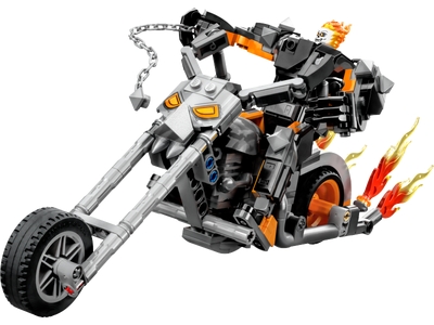 Robot si motocicleta Ghost Rider