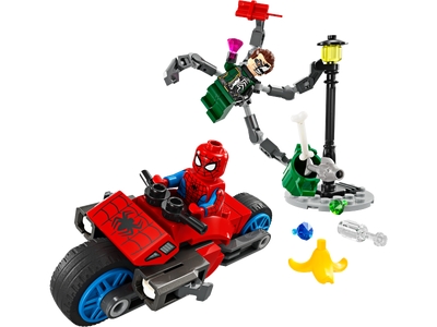 Urmarire pe motocicleta: Omul Paianjen vs Doc Ock