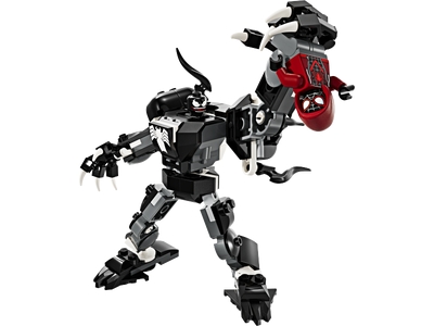 Armura de robot a lui Venom vs Miles Morales