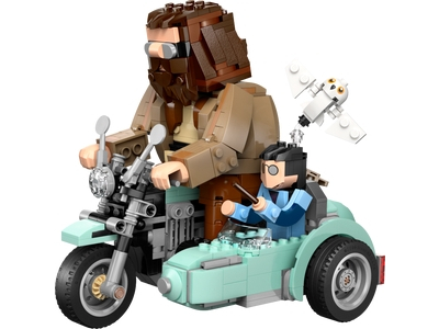 Hagrid™ si Harry pe motocicleta